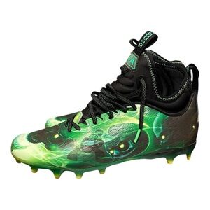 Under Armour Football Cleats Men’s 12 Green Black